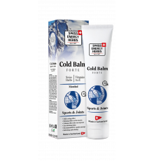 Бальзам охлаждающий, Herbs Cold Balm Forte Sports & Joints, Swiss Energy, швейцарские травы, витамины, ментол, 75 мл
