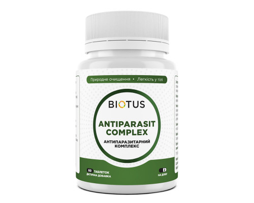 Антипаразитний комплекс, Antiparasit Compleх, Biotus, 60 таблеток