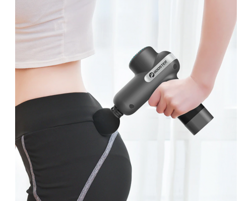 Компактний перкусійний масажер Booster Lightsaber Mini з зарядною станцією