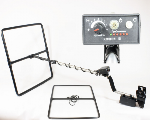 Металлоискатель глубинный Кощей 5И + рамка 60х60