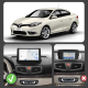 Штатная магнитола Lesko для Renault Fluence I Рестайлинг 2012-2017 экран 9" 1/16Gb Wi-Fi GPS Base