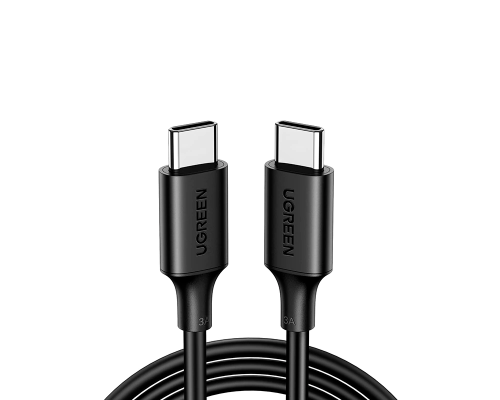 Кабель зарядний UGREEN USB Type-C — Type-C 2м black