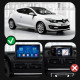 Штатная магнитола Lesko для Renault Megane III Рестайлинг 2 2014-2016 экран 9" 4/32Gb 4G Wi-Fi GPS Top