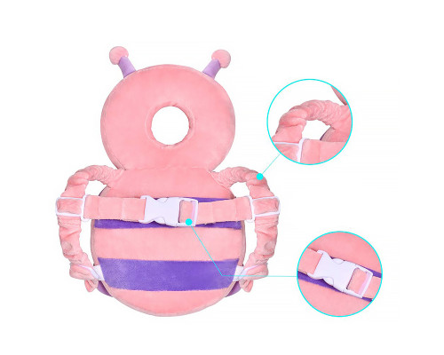 Детская защитная подушка - рюкзак Tochang для защиты головы при падении подголовник Бабочка