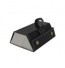 Футляр для хранения очков кладной органайзер-чехол подвесной Черный 3 отделения