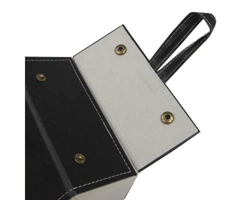 Футляр для хранения очков кладной органайзер-чехол подвесной Черный 5 отделений