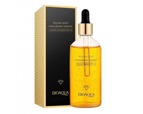 Сыворотка для лица с экстрактом золота и гиалуроновой кислоты BIOAQUA Pure Gold Hyaluronic Essence 100 мл