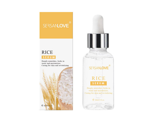 Сыворотка для лица SERSANLOVE Rice Essence 30 мл с экстрактом риса