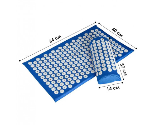 Коврик аппликатор Кузнецова для акупунктуры Dobetters Blue