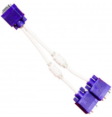Переходник мультимедийный VGA mother to 2xVGA father