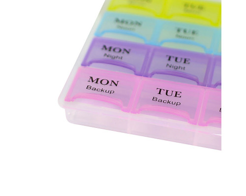 Таблетница органайзер для таблеток FY-8827 на 28 отделений