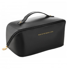 Женская косметичка BK-HZB-02 несесер органайзер дорожная бьюти кейс Black