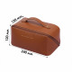 Женская косметичка BK-HZB-02 несесер органайзер дорожная бьюти кейс Brown
