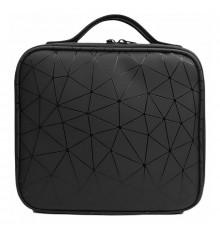 Органайзер косметичка MIRRAND ZY-0122 для хранения косметики компактный бьюти бокс переносной на молнии и с ручкой 26*24*10 см Black