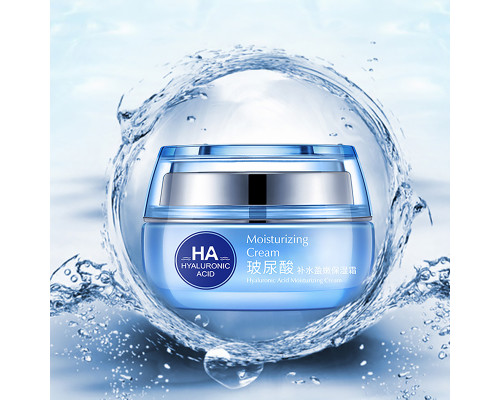Увлажняющий крем Bioaqua Water Get Hyaluronic Acid Cream с гиалуроновой кислотой 50 г