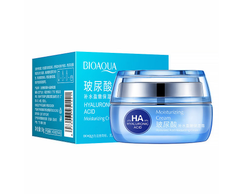 Увлажняющий крем Bioaqua Water Get Hyaluronic Acid Cream с гиалуроновой кислотой 50 г