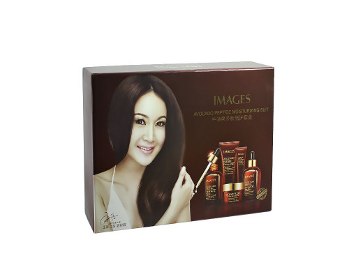 Набор по уходу за лицом IMAGES Beauty Avocado Peptide 5 в 1 с пептидами авокадо