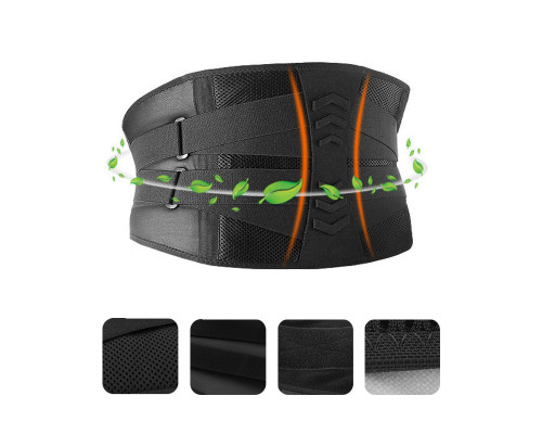 Бандаж поясничный AOLIKES HY-7981 Black L