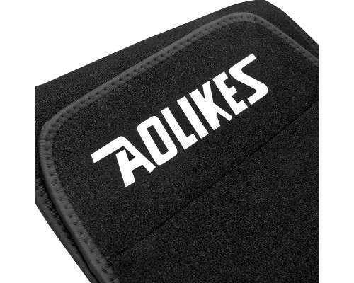 Спортивный пояс AOLIKES HY-7971 корсет с карманом Black L