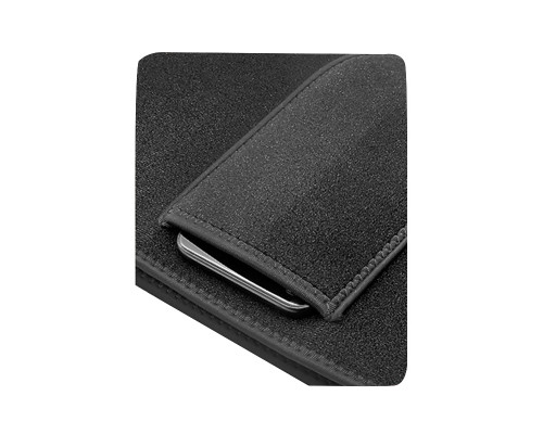 Спортивный пояс AOLIKES HY-7971 корсет с карманом Black L