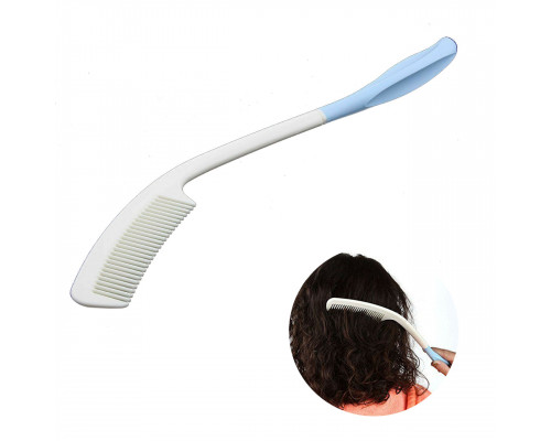 Расческа с длинной антискользящей эргономичной ручкой 038