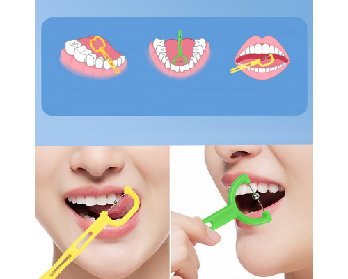 Логопедический инструмент для тренеровки мышц полости рта и кончика языка 2023-3