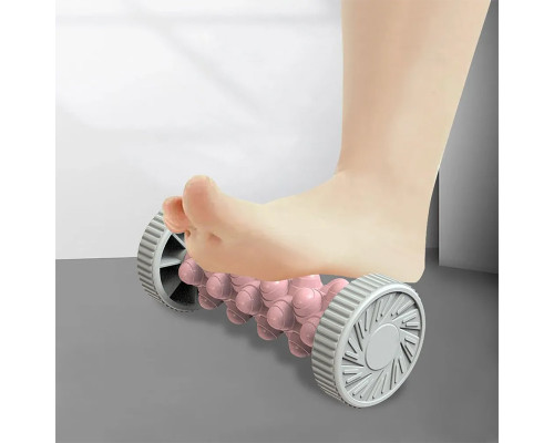 Ролик-массажер Dobetters D1 для руки своды стоп ноги и подошвы Pink