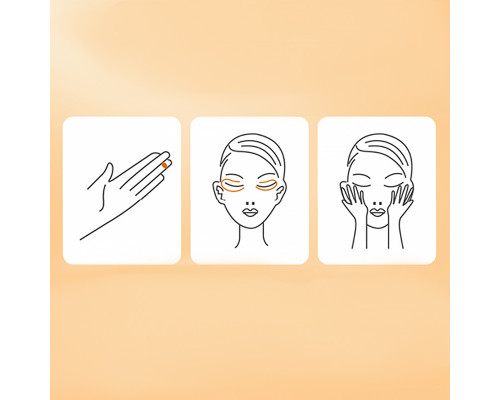 Крем для кожи вокруг глаз BIOAQUA Vitamin C Moisturizing Eye Cream с витамином С 20 г