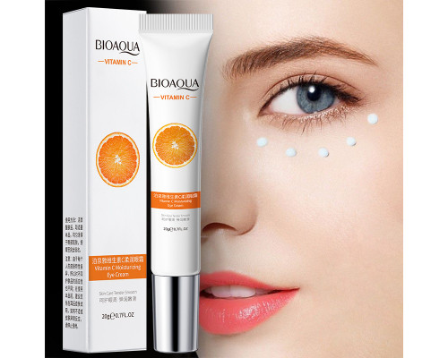 Крем для кожи вокруг глаз BIOAQUA Vitamin C Moisturizing Eye Cream с витамином С 20 г
