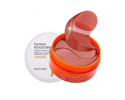 Гидрогелевые патчи для глаз c экстрактом апельсинового масла IMAGES Blood Orange Essence 80 г