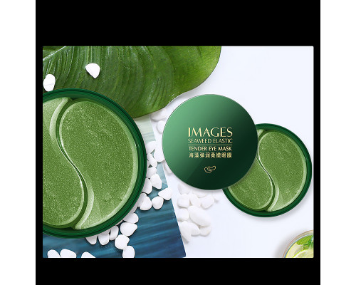 Гидрогелевые патчи в банке IMAGES Eye Mask 80 г Морские водоросли