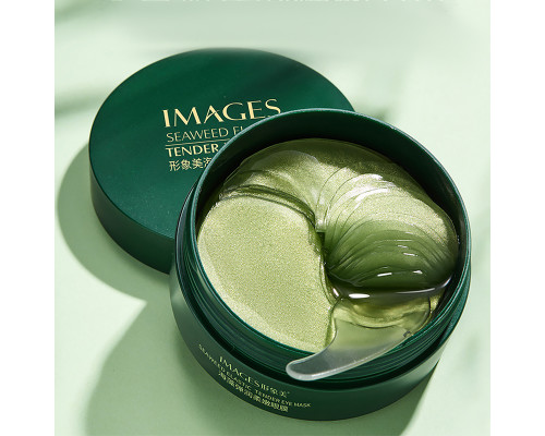 Гидрогелевые патчи в банке IMAGES Eye Mask 80 г Морские водоросли