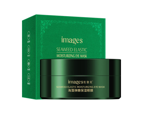 Гидрогелевые патчи в банке IMAGES Eye Mask 80 г Морские водоросли