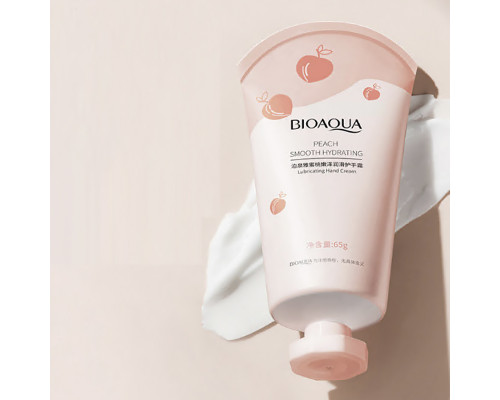 Крем для сухих рук BIOAQUA  Peach Smooth Hydrating Hand Cream 65 г