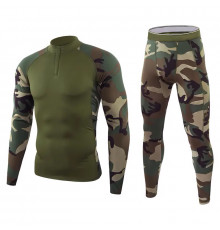 Термобелье мужское A173 Green CP 3XL