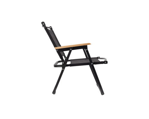 Кресло туристическое S3344 складное для сада туризма рыбалки Black