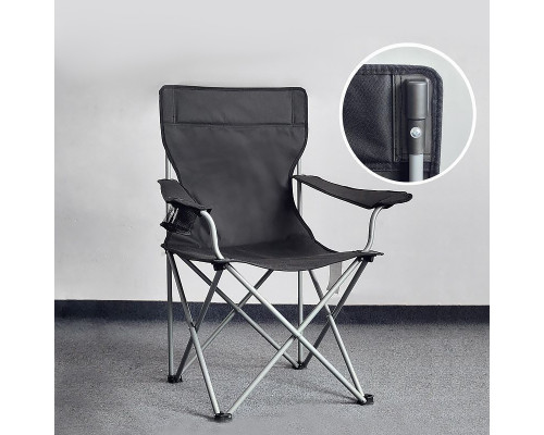 Раскладное кресло S5432 50*43*90 см Black