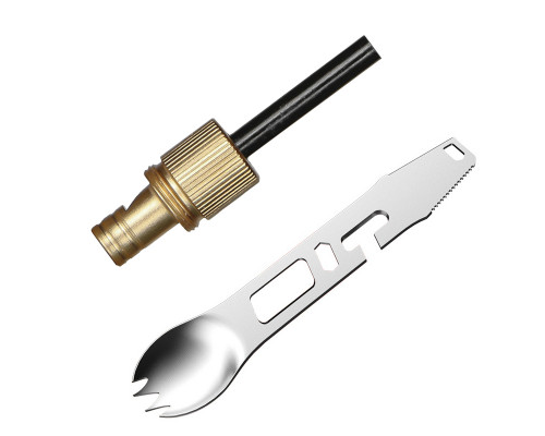 Туристический походный набор YUANTOOSE S01 нож, вилка, ложка