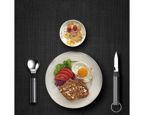 Туристический походный набор YUANTOOSE T05 нож, вилка, ложка