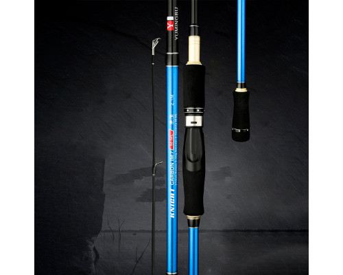 Спиннинговое удилище YUMINGBU KNIGHT Karbon IM7 2.4м 5-30г Section: M/ML Безынерционная
