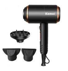 Фен для волос с диффузором Kemei KM-8896