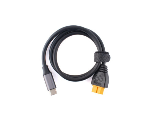 Зарядний кабель ToolkitRC SC100 Type-C - XT60 0,5м black
