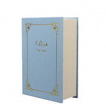 Шкатулка книга Casegrace SP-01115 органайзер для хранения ювелирных изделий Blue