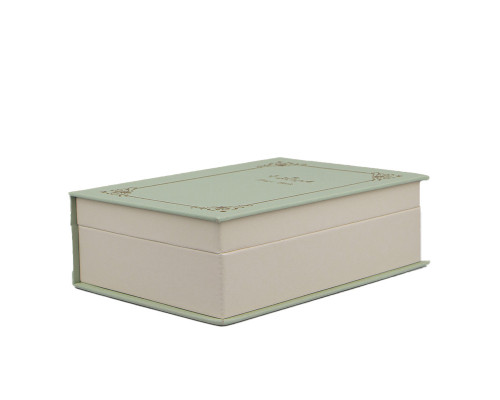 Шкатулка книга Casegrace SP-01115 органайзер для хранения ювелирных изделий Green