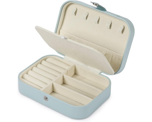 Шкатулка Casegrace SP-01161 для украшений и ювелирных изделий портативная 16*11*5 см Blue