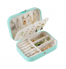 Шкатулка Casegrace SP-01161 для украшений и ювелирных изделий портативная 16*11*5 см Turquoise