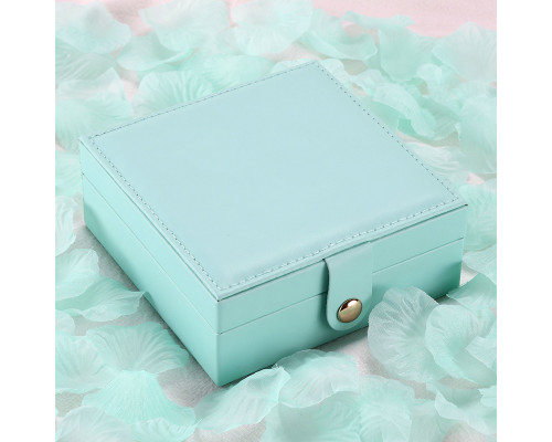 Шкатулка Casegrace SP-01176 для украшений и ювелирных изделий драгоценностей 12*12*5 см Blue