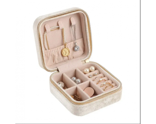 Шкатулка для хранения украшений Casegrace SP-01247 органайзер для ювелирных изделий Beige