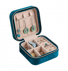 Шкатулка для хранения украшений Casegrace SP-01247 органайзер для ювелирных изделий Blue