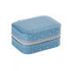 Шкатулка Casegrace SP-01304-B для украшений и ювелирных изделий портативная с молнией Blue